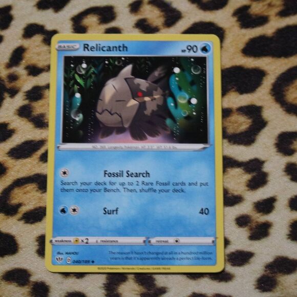 Relicanth 040/189 Pokemon Card - Picture 1 of 1